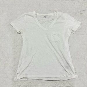 Madewell V-neck short sleeve top